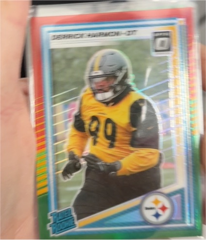 2025 Donruss Optic #391 Derrick Harmon — front