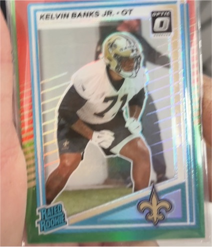 2025 Panini Donruss Optic #372 Kelvin Banks Jr. — front