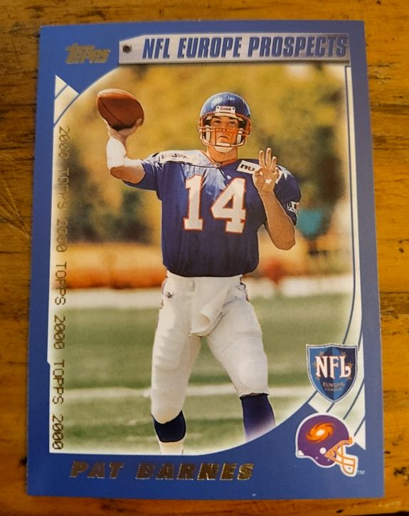 2000 Topps #345 Pat Barnes — front