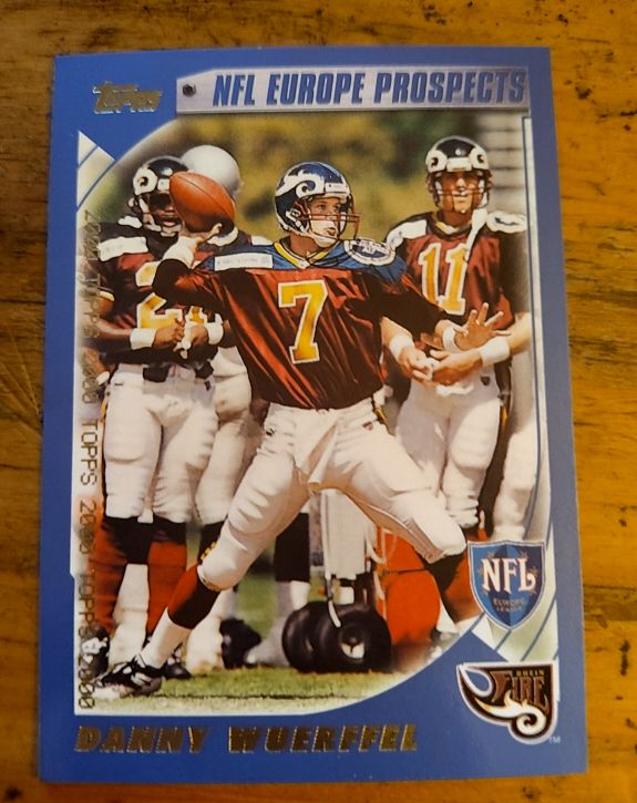 2000 Topps #346 Danny Wuerffel — front