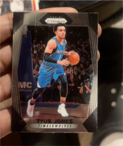 2017-18 Panini Prizm #81 Tyus Jones — front