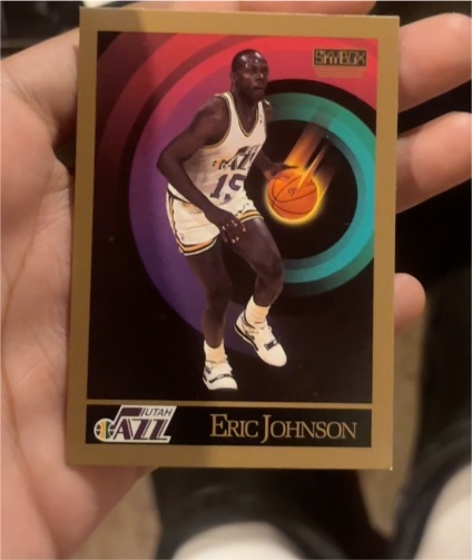 1990-91 SkyBox #280 Eric Johnson — front