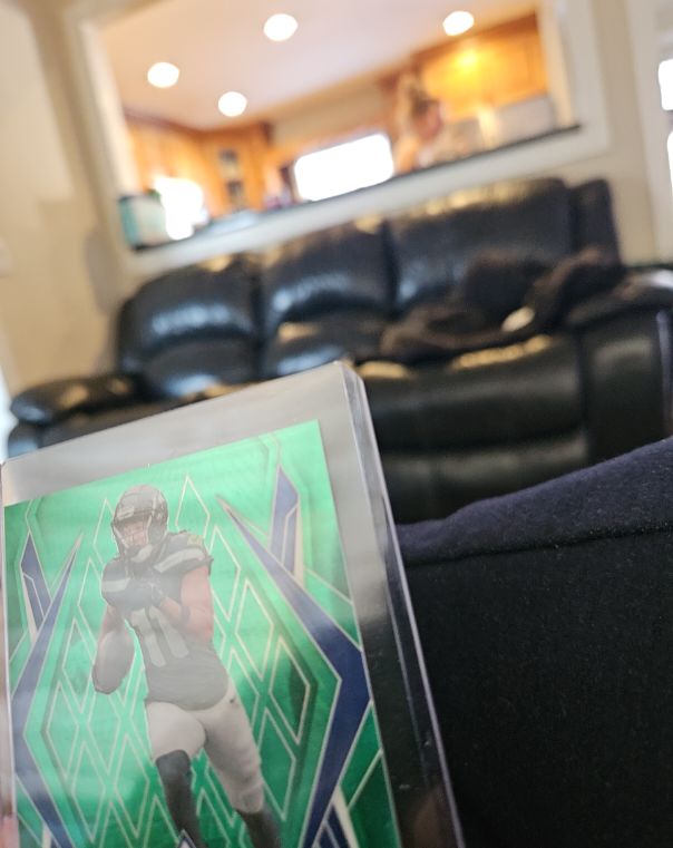 2024 Panini Mosaic #unknown Xavier Legette Green Mosaic Prizm Rookie Card — front