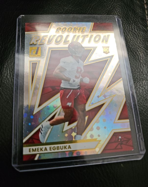 2025 Panini Donruss #10 Emeka Egbuka Rookie Revolution — front