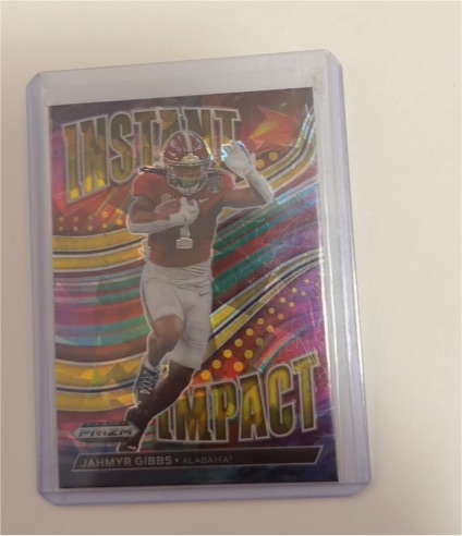 2023 Panini Prizm Draft Picks Instant Impact #II-18 Jahmyr Gibbs — front