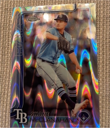 2025 Topps Chrome #298 Shane McClanahan — front