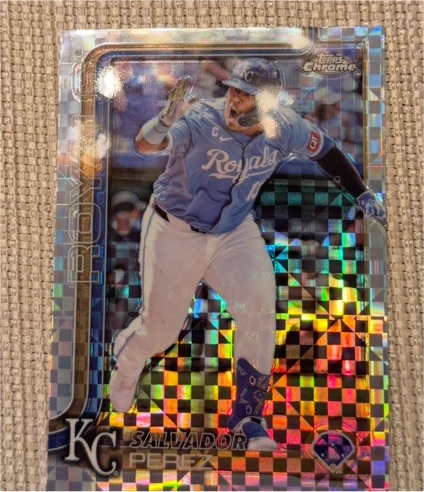 2025 Topps Chrome #114 Salvador Perez — front
