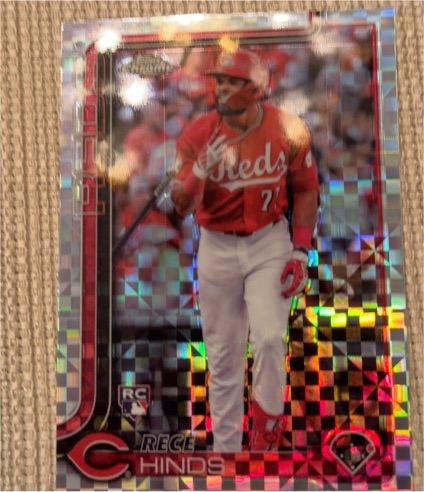 2025 Topps Chrome #253 Rece Hinds — front