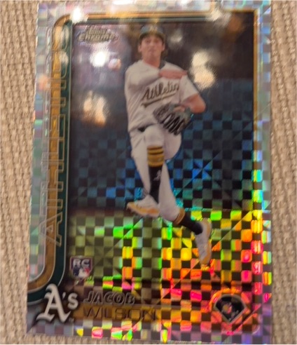 2025 Topps Chrome #96 Jacob Wilson — front