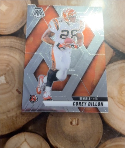 2025 Panini Mosaic #28 Corey Dillon — front