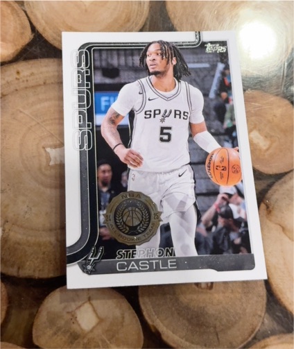 2025-26 Topps #197 Stephon Castle — front