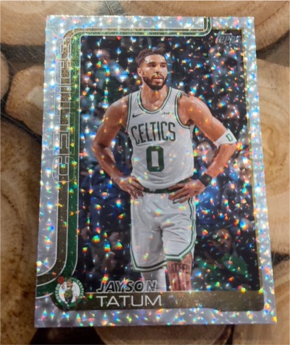 2025-26 Topps #1 Jayson Tatum — front