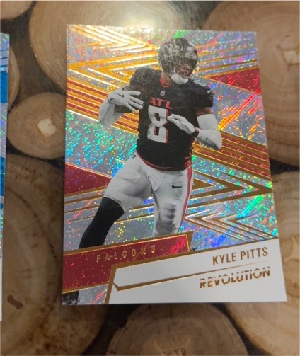 2025 Panini Revolution #8 Kyle Pitts — front