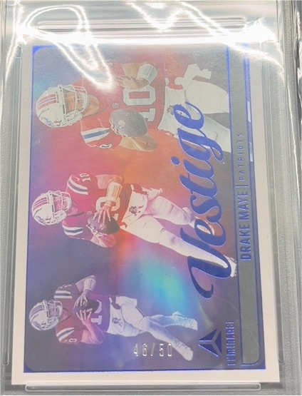 2025 Panini Luminance #6 Drake Maye Vestige — front