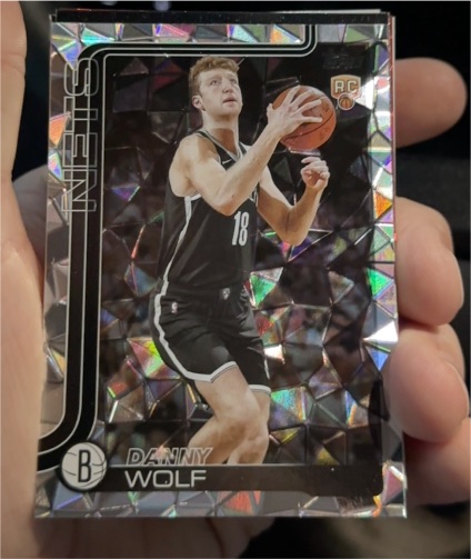 2025-26 Topps Basketball #227 Danny Wolf — front
