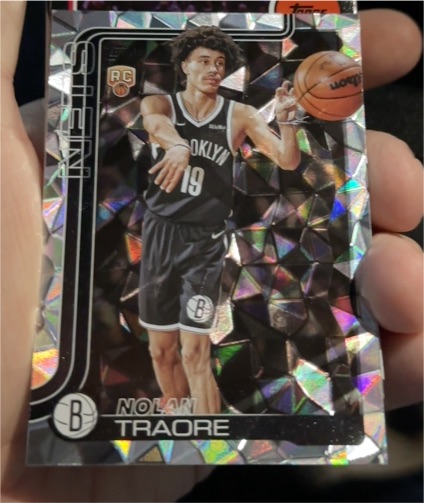 2025-26 Topps #219 Nolan Traore — front