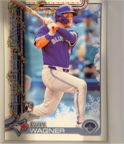 2025 Topps Holiday #H108 Will Wagner — front