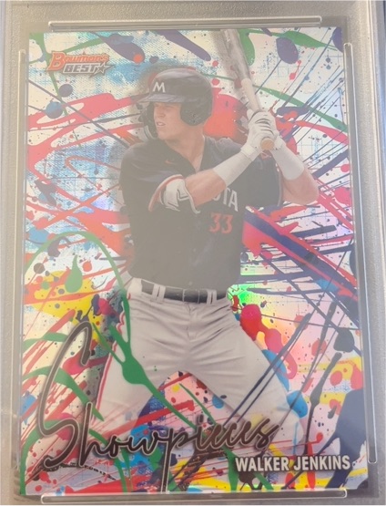 2024 Bowman's Best #BS-7 Walker Jenkins — front