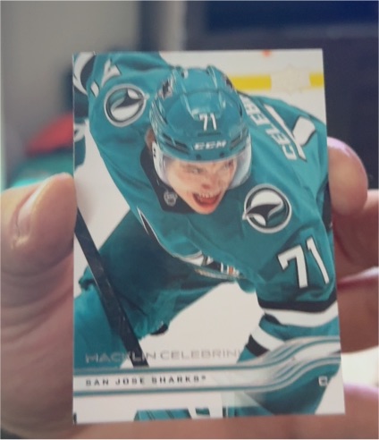 2025-26 Upper Deck Series 1 #136 Macklin Celebrini — front