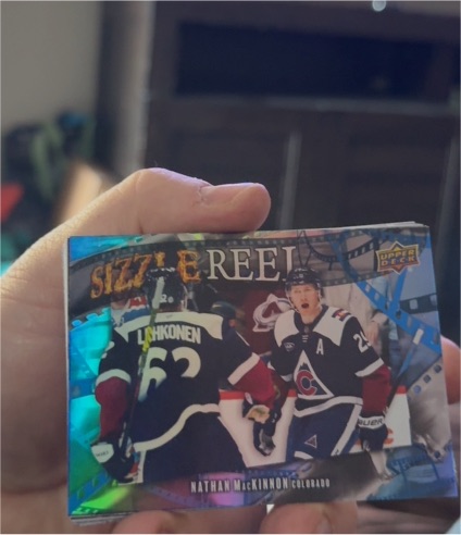 2025-26 Upper Deck Series 1 #SR-6 Nathan MacKinnon — front