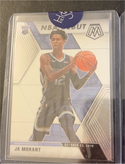2019-20 Panini Mosaic #274 Ja Morant NBA Debut Rookie — front