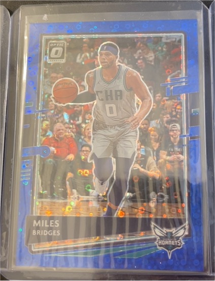 2020-21 Panini Donruss Optic #21 Miles Bridges — front