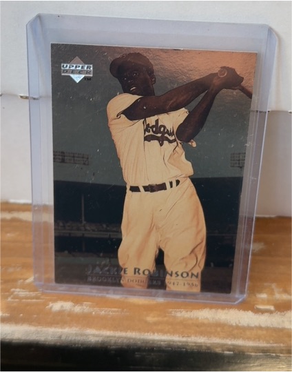 1996 Upper Deck #5 Jackie Robinson — front
