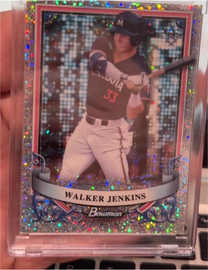 2024 Bowman Sterling #BSP-24 Walker Jenkins — front