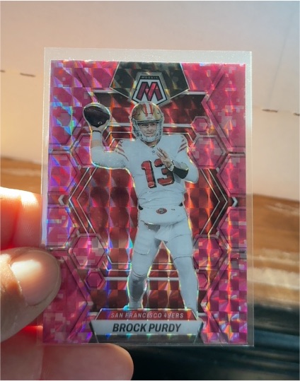 2023 Panini Mosaic #211 Brock Purdy — front
