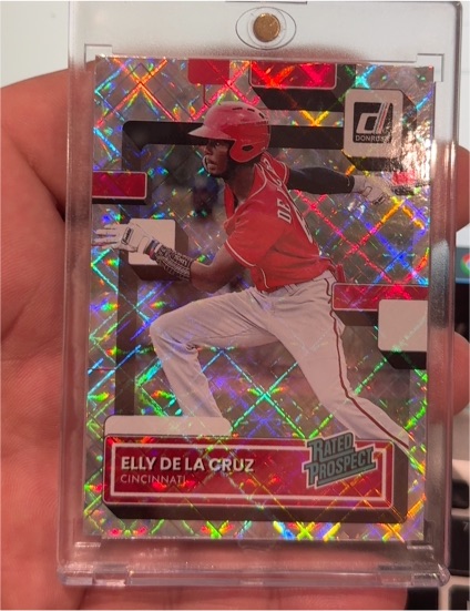 2022 Panini Donruss Rated Prospect #RP-6 Elly De La Cruz — front