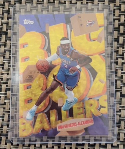 2025 Topps Basketball #BB-27 Shai Gilgeous-Alexander Big Box Ballers — front
