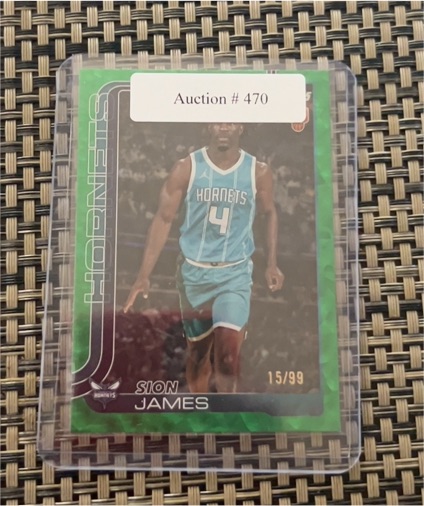 2025-26 Topps #233 Sion James — front