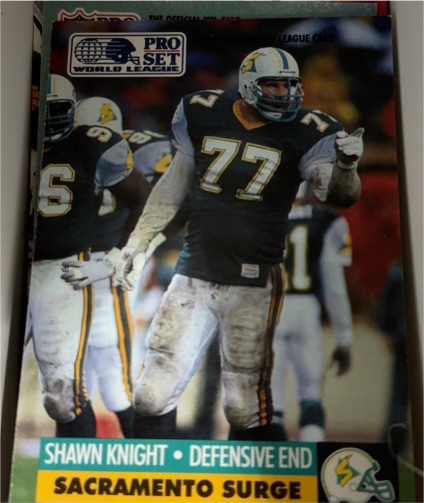 1991 Pro Set #29 Shawn Knight — front