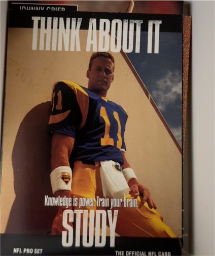 1991 Pro Set #374 Jim Everett — front
