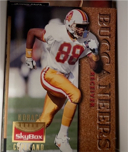 1995 SkyBox #129 Horace Copeland — front