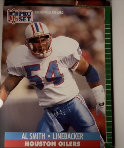 1991 Pro Set #169 Al Smith — front