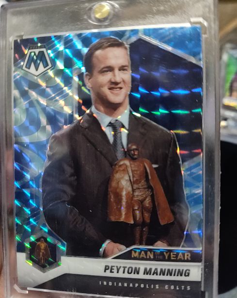 2021 Panini Mosaic #263 Peyton Manning Man of the Year — front