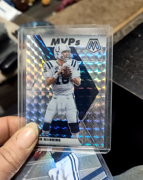2020 Panini Mosaic MVPs #299 Peyton Manning — front