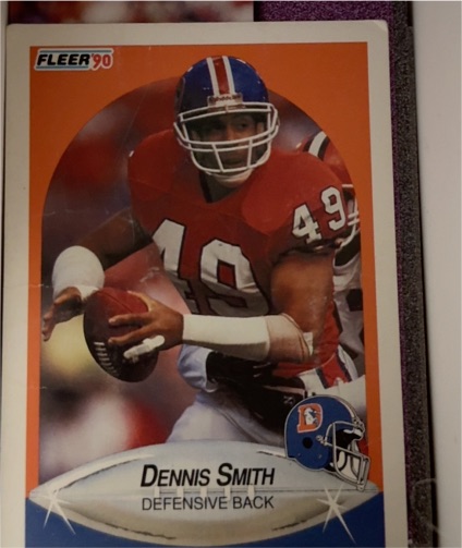 1990 Fleer #31 Dennis Smith — front