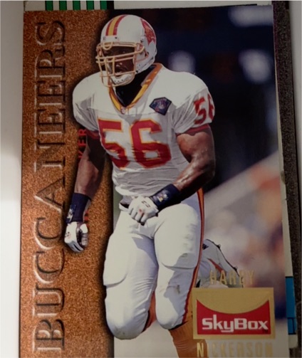1995 SkyBox Premium #133 Hardy Nickerson — front