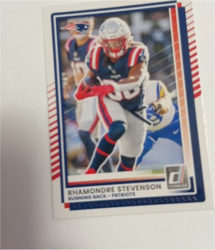 2025 Panini Donruss #63 Rhamondre Stevenson — front