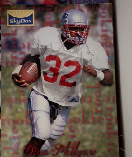 1995 SkyBox Premium #178 Dino Philyaw Rookie — front