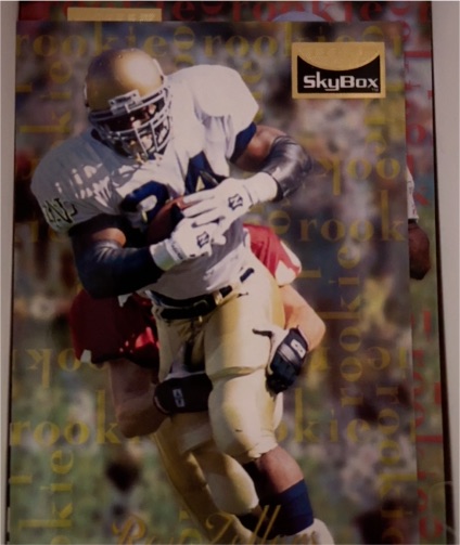 1995 SkyBox Premium #182 Ray Zellars — front