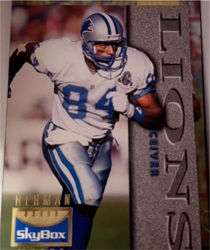 1995 SkyBox Premium #41 Herman Moore — front