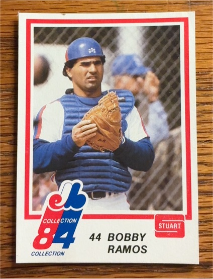 1984 Stuart #44 Bobby Ramos — front