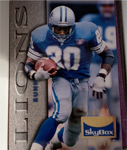 1995 SkyBox Premium #42 Barry Sanders — front