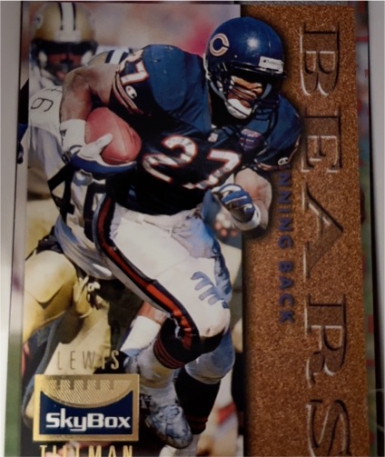 1995 SkyBox Premium #21 Lewis Tillman — front