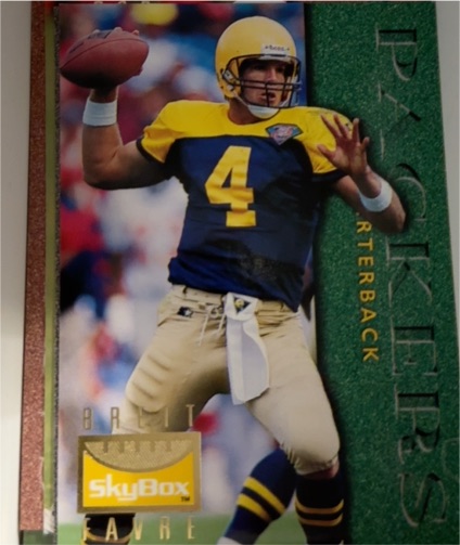1995 SkyBox Premium #46 Brett Favre — front