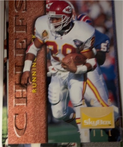 1995 SkyBox Premium #62 Greg Hill — front