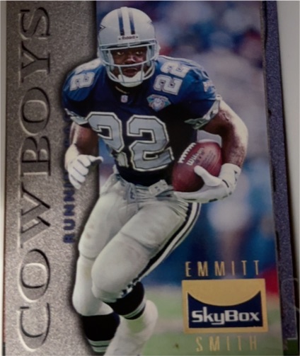 1995 SkyBox Premium #35 Emmitt Smith — front